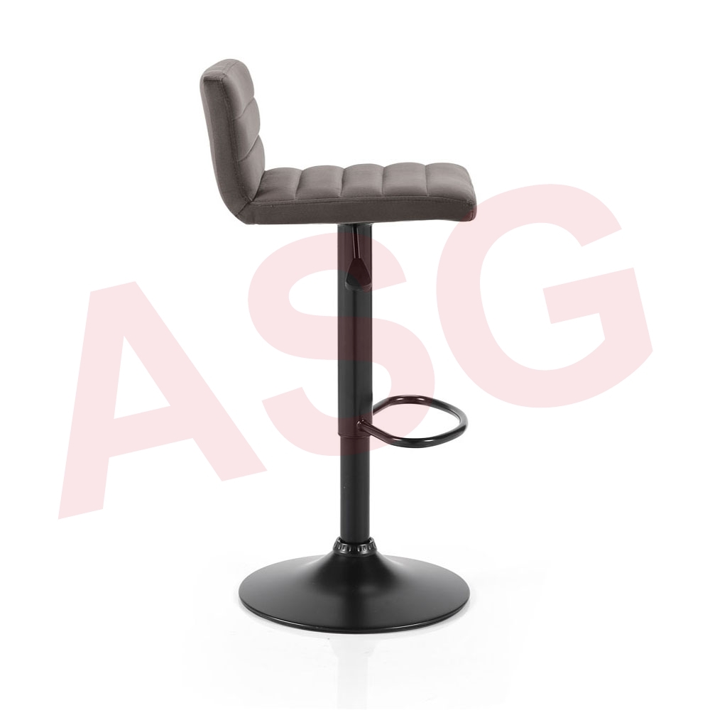 Logan Velvet Gas Lift Bar Stool