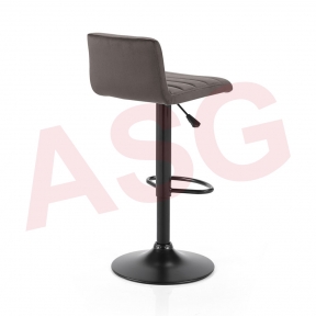 Logan Velvet Gas Lift Bar Stool