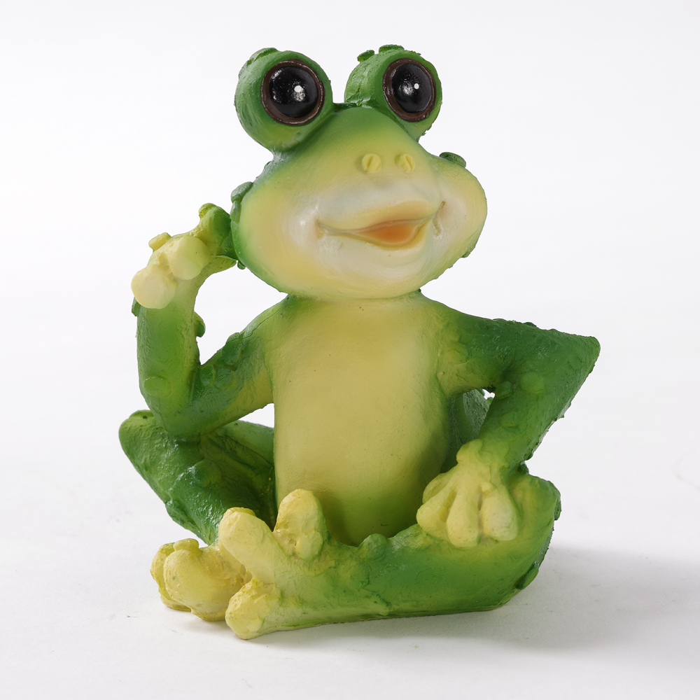 Twisting Frog Garden Ornament