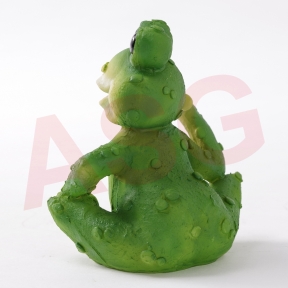 Twisting Frog Garden Ornament