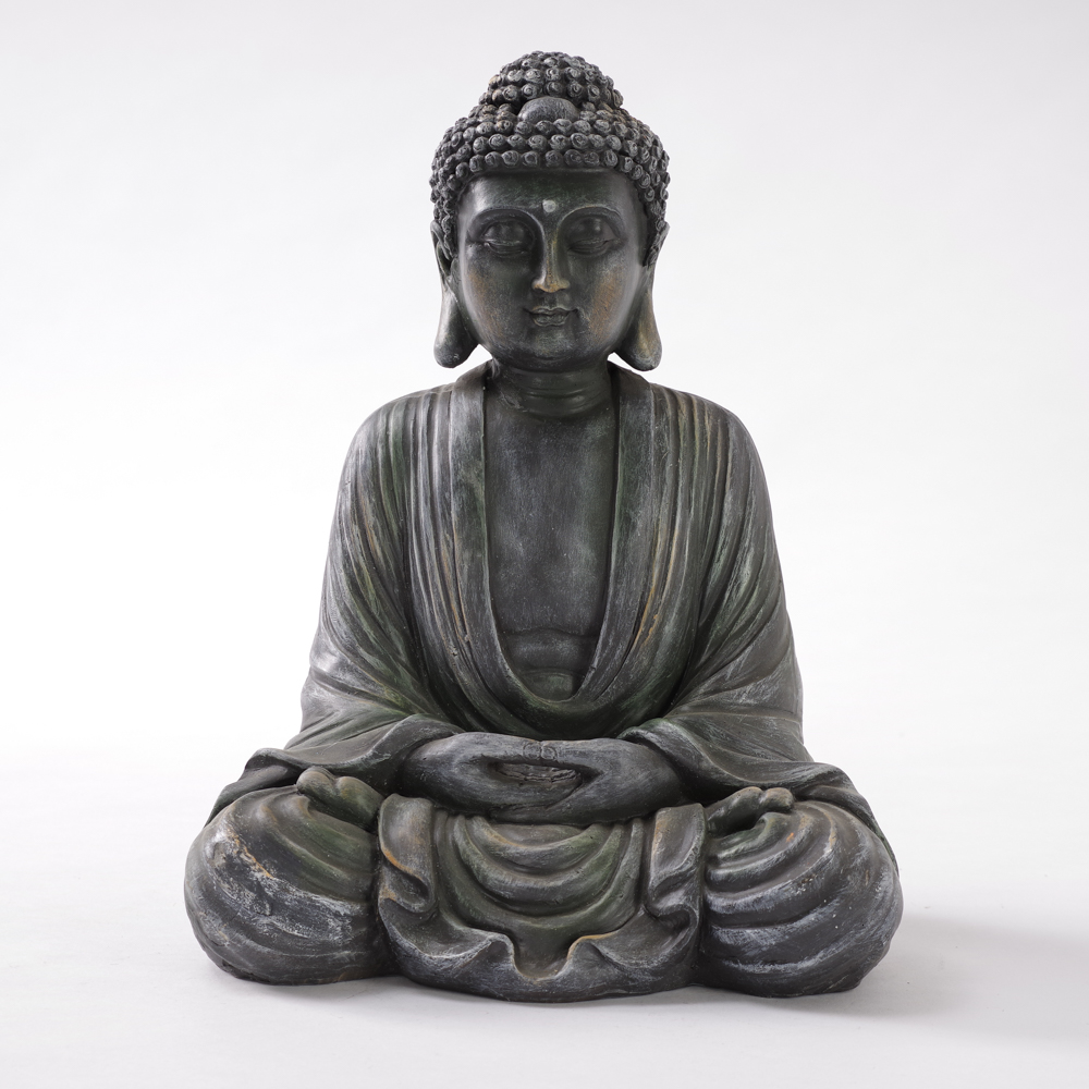 Meditative Buddha Garden Statue