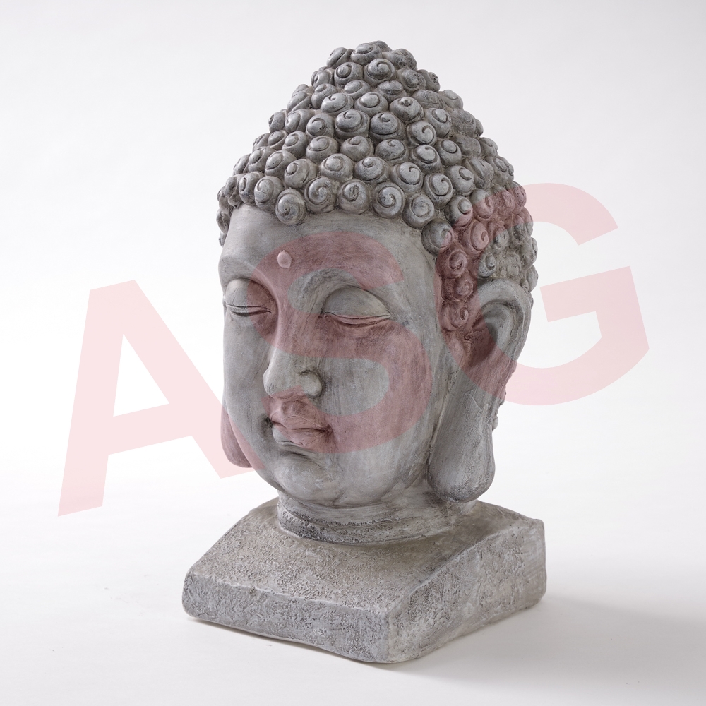 Buddha Head Garden Statue