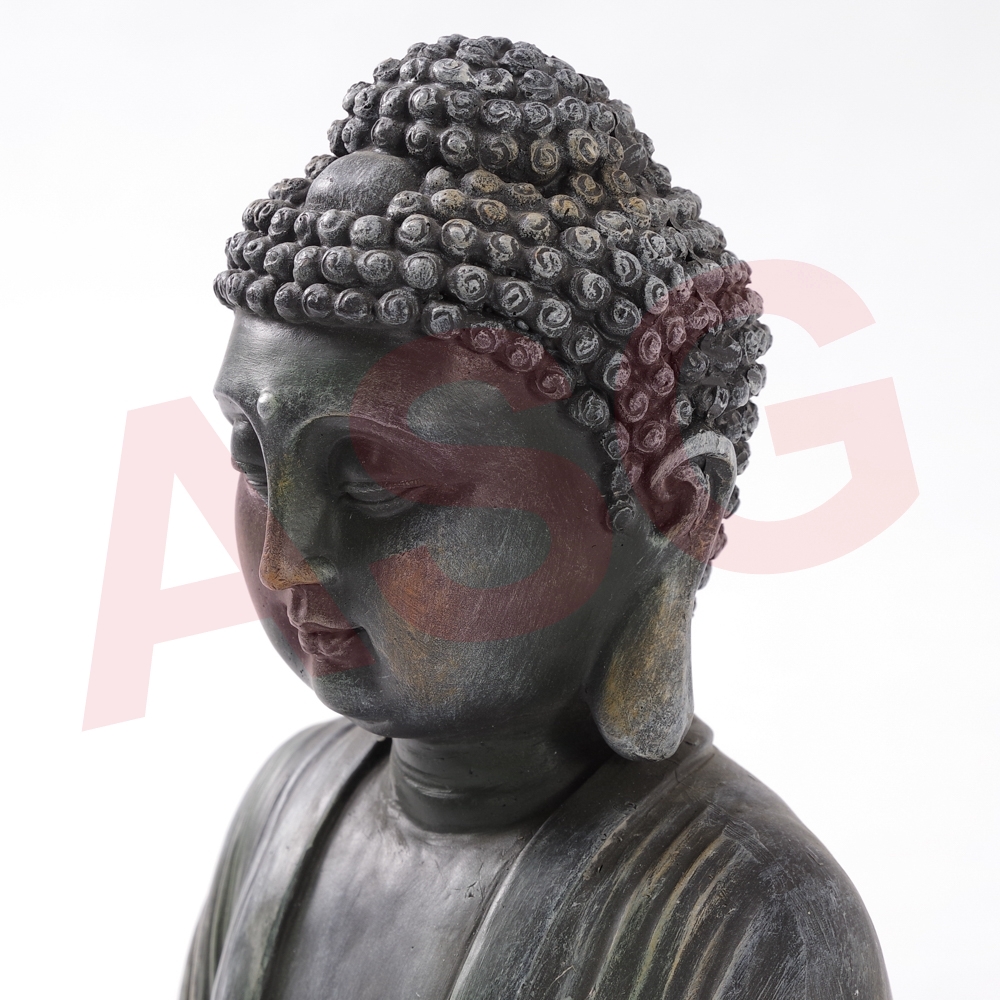 Meditative Buddha Garden Statue