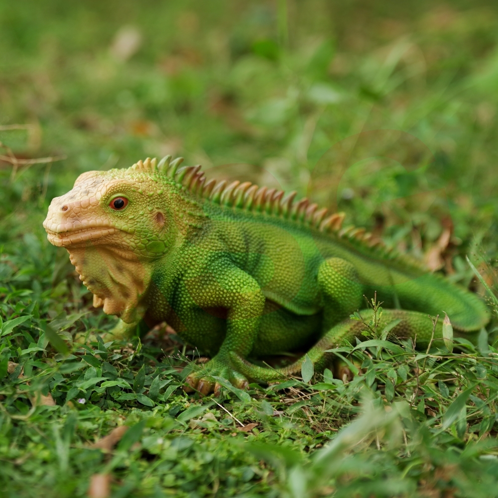 Green Lizard Garden Ornament