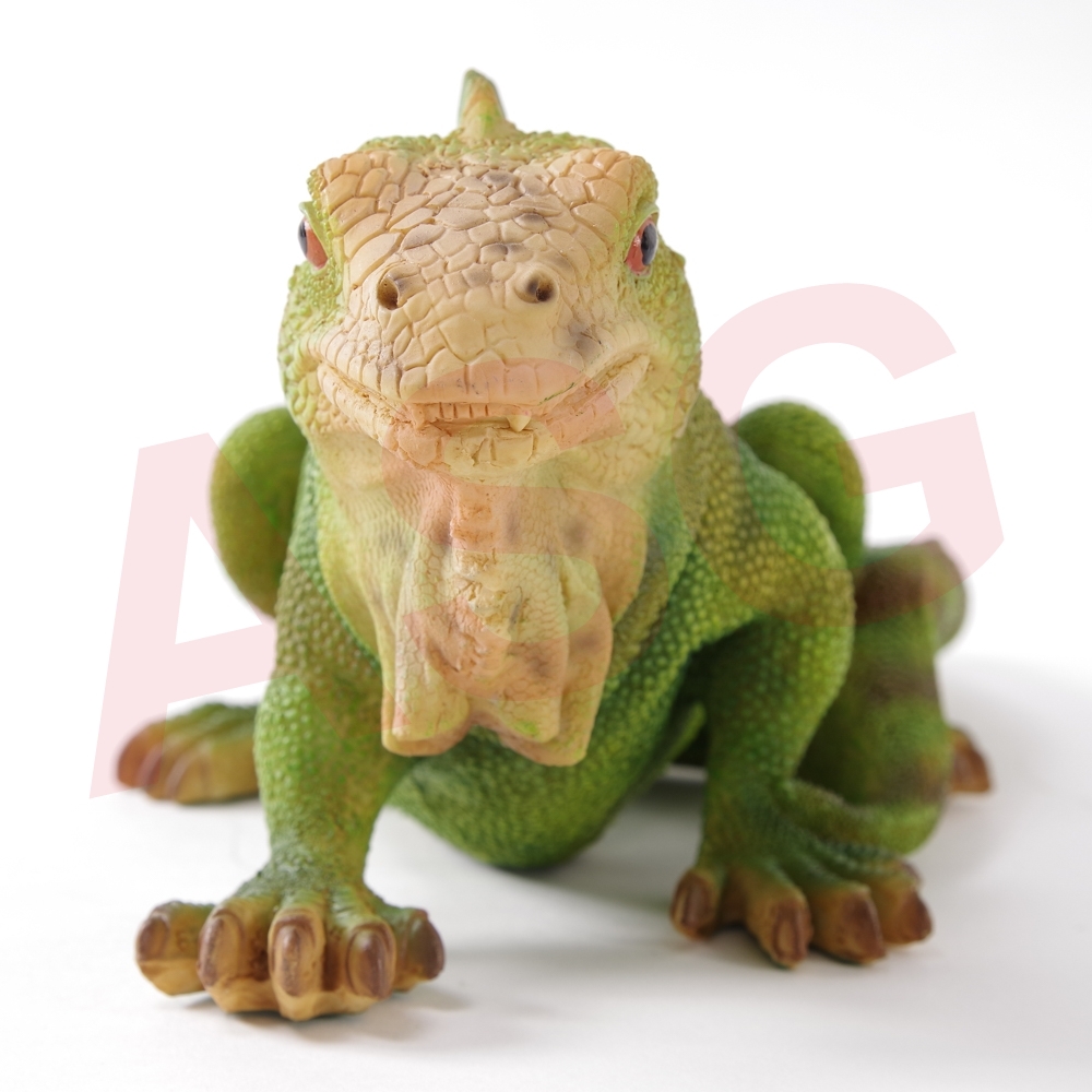 Green Lizard Garden Ornament