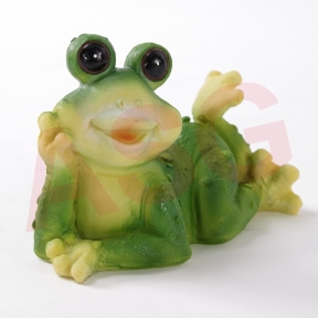 Kneeling Frog Garden Ornament