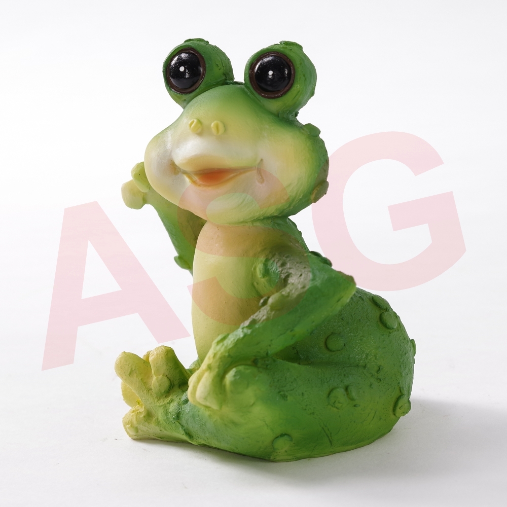 Twisting Frog Garden Ornament