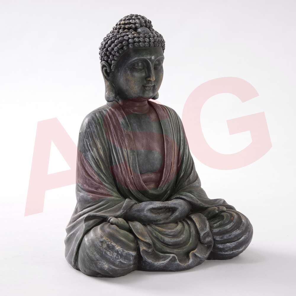 Meditative Buddha Garden Statue