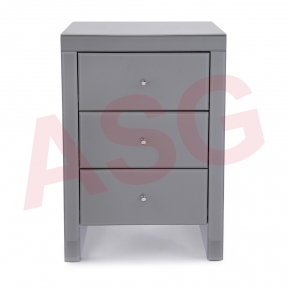 Madison Grey Bedside Table