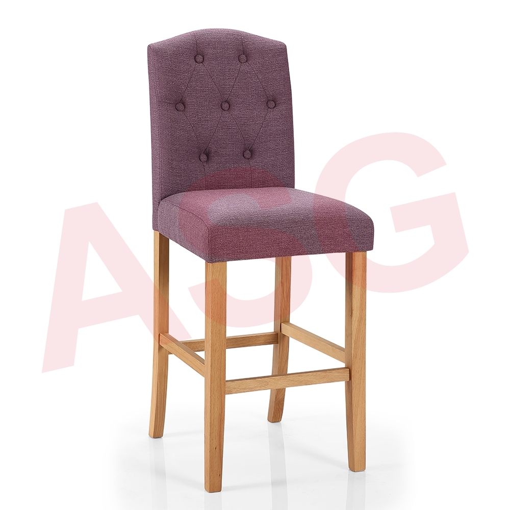 Ria Bar Stool -Purple