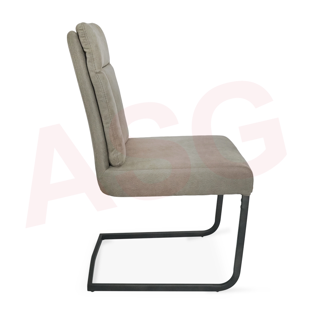 Alfred Dining Chair with Tall Cantilever Style Leg