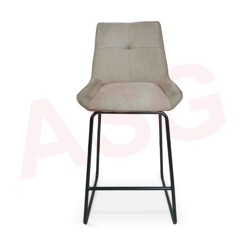 Ade Dining Chair with Tall Sleigh Style Leg