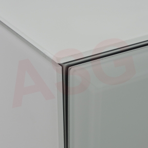 Bond Range  Grey Glass Dreseing Table