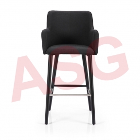 George Bar Stool-Black