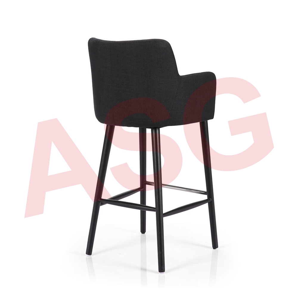 George Bar Stool-Black