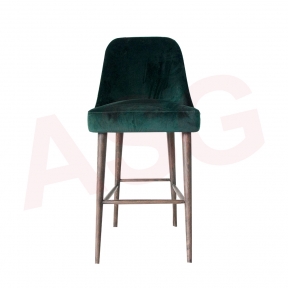 Patrice Velvet Bar Stool