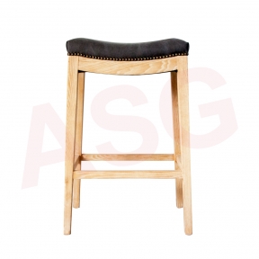 Curtis Solid Wood Bar Stool