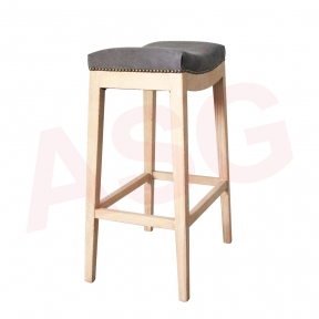 Curtis Solid Wood Bar Stool
