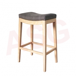 Curtis Solid Wood Bar Stool