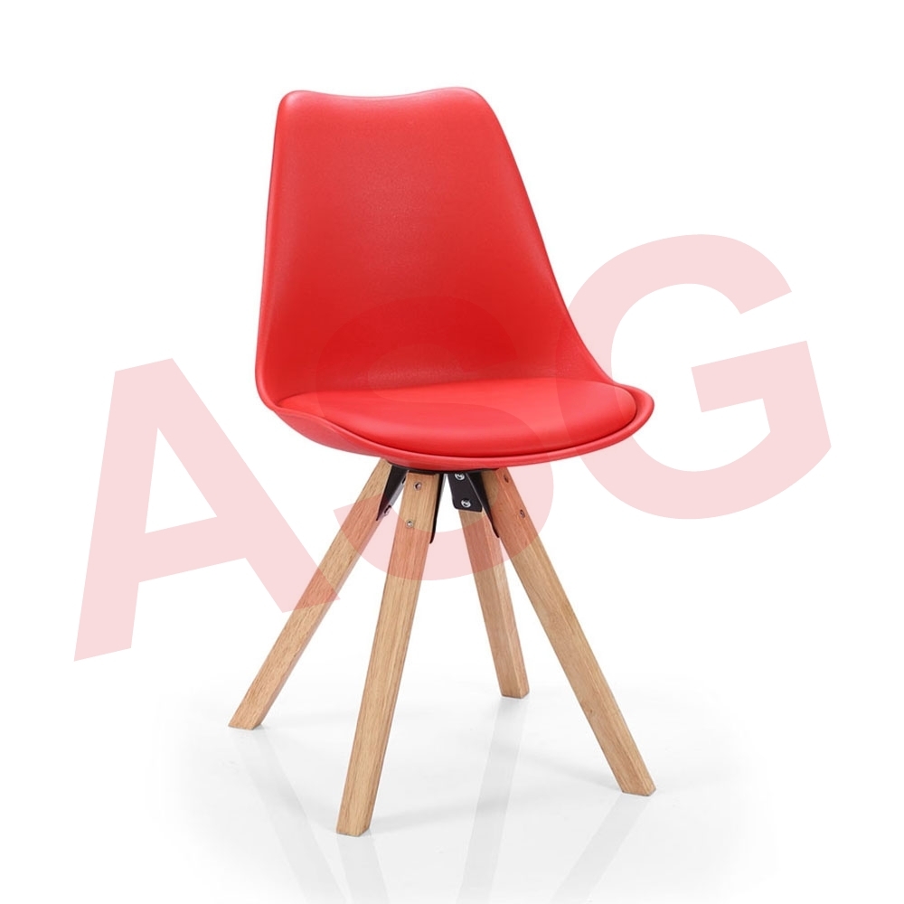 Charlie Dining Chair-Red