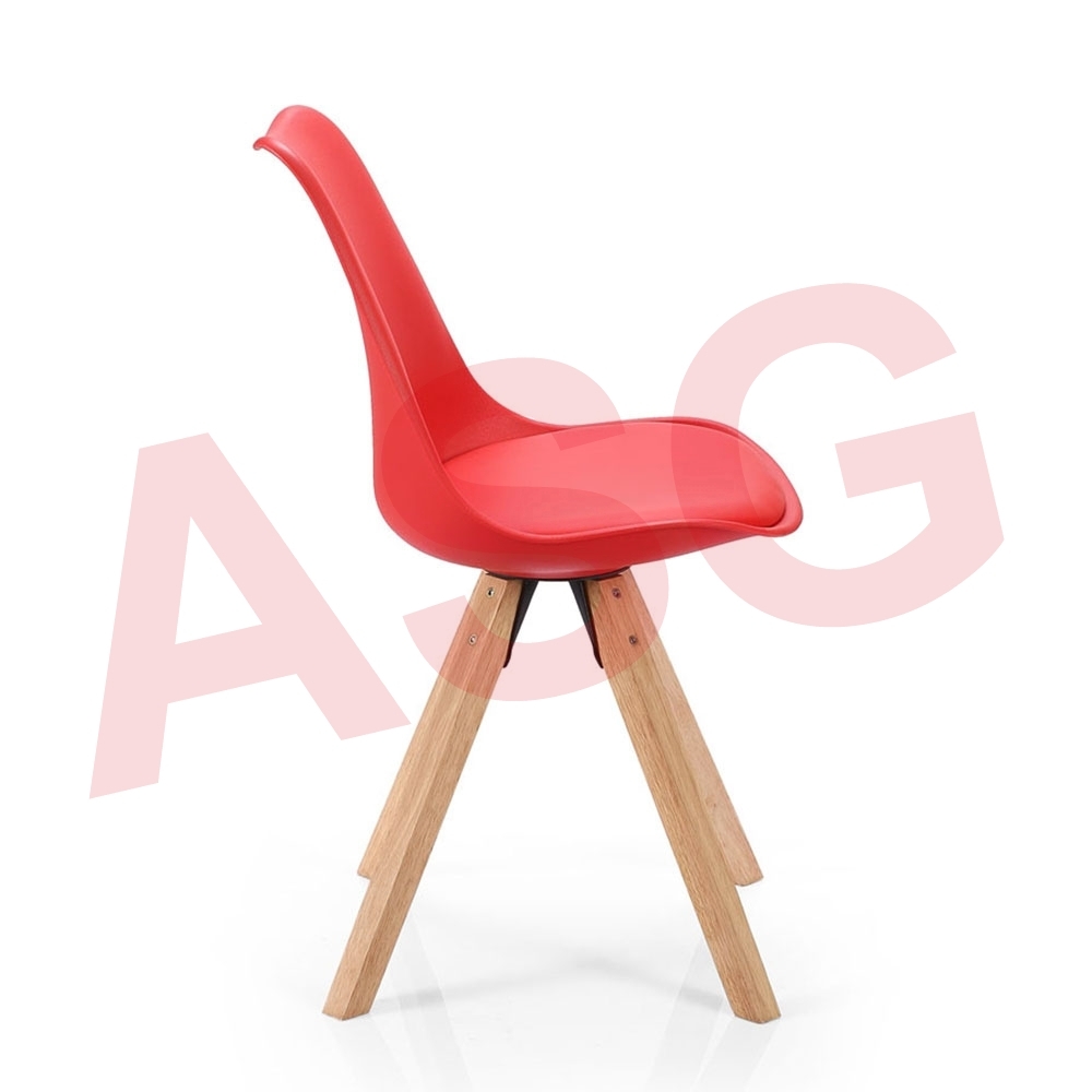 Charlie Dining Chair-Red