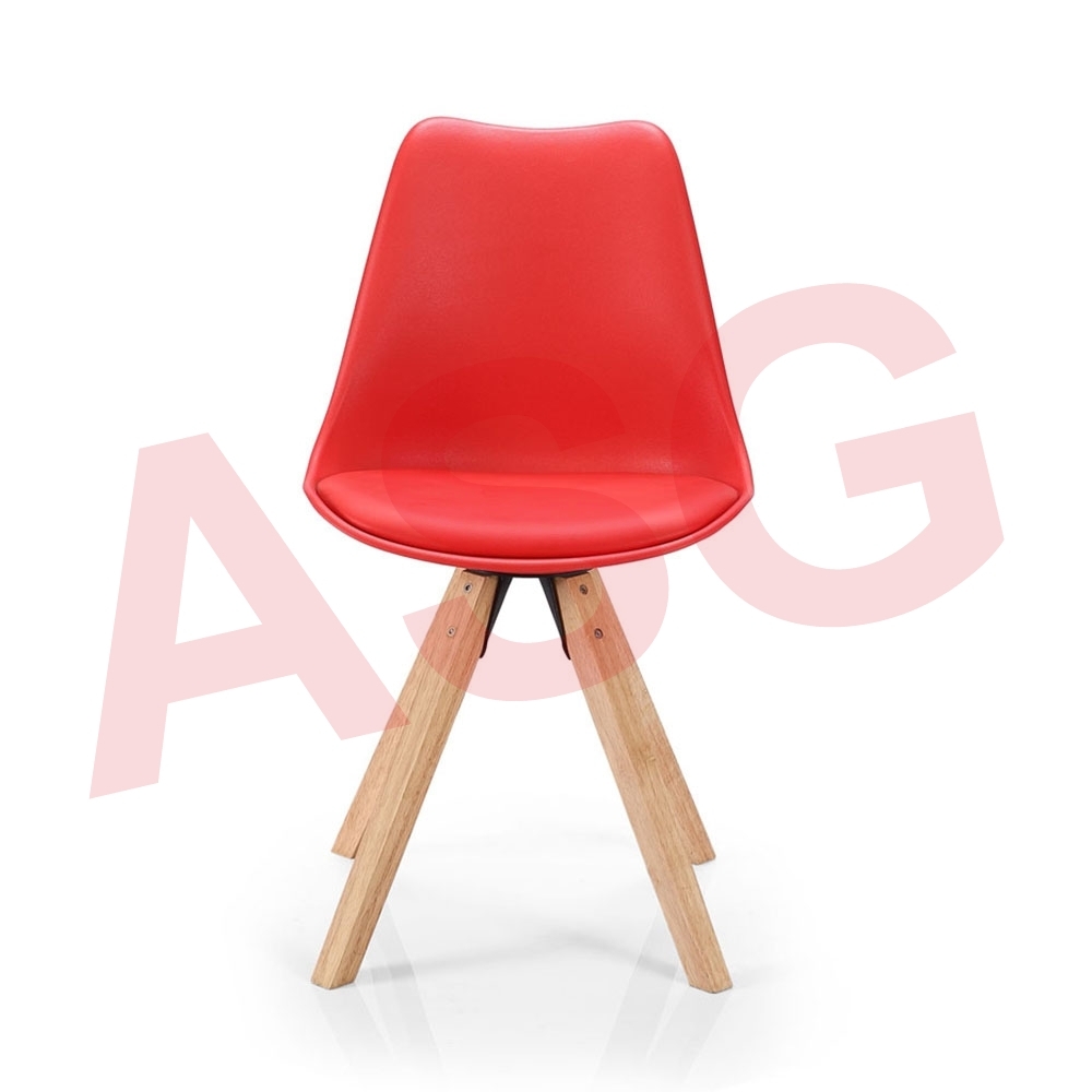 Charlie Dining Chair-Red