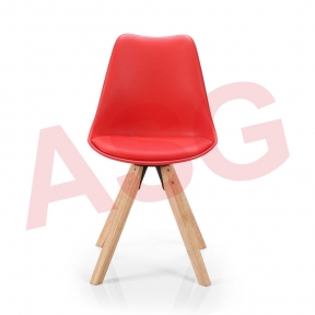 Charlie Dining Chair-Red