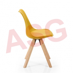 Charlie Dining Chair-Yellow