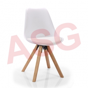 Charlie Dining Chair-White