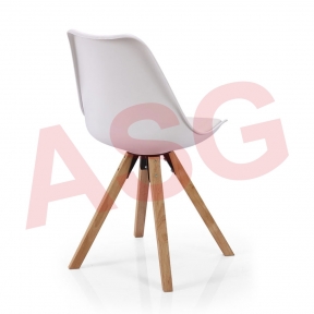 Charlie Dining Chair-White