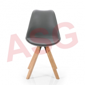 Charlie Dining Chair-Silver