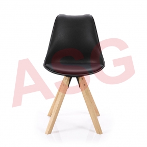 Charlie Dining Chair-Black