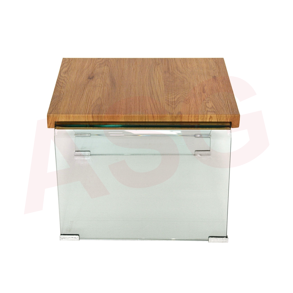 Wooden Top Side Table