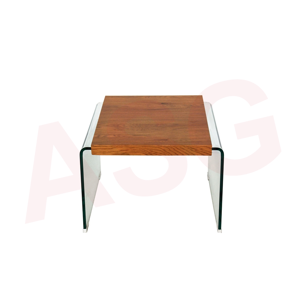 Wooden Top Side Table