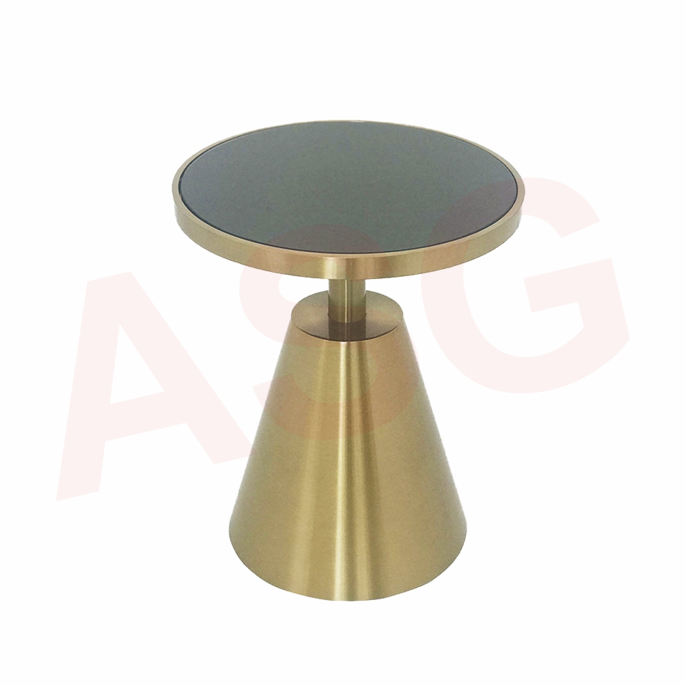 Eclipse Range Golden Side Table