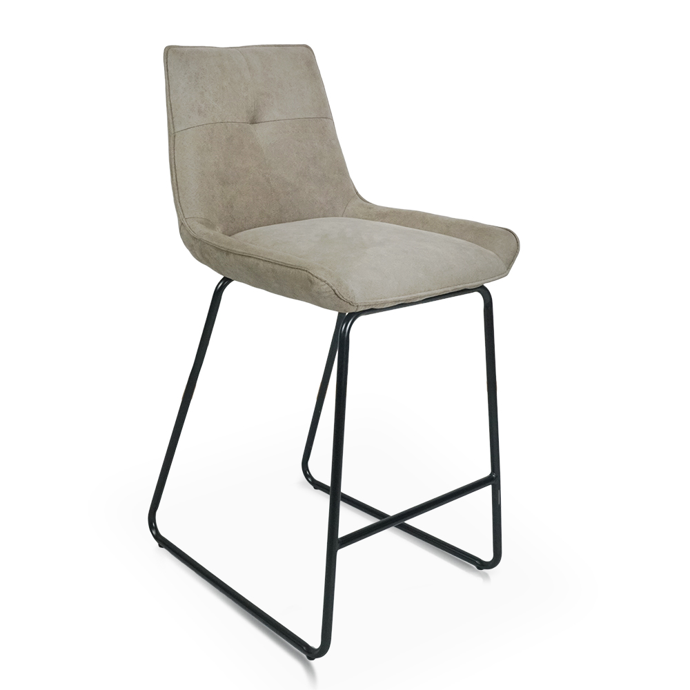 Ade Dining Chair with Tall Sleigh Style Leg