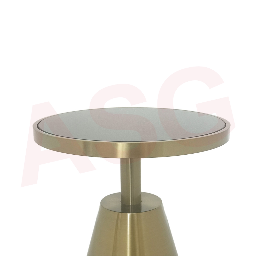 Eclipse Range Golden Side Table