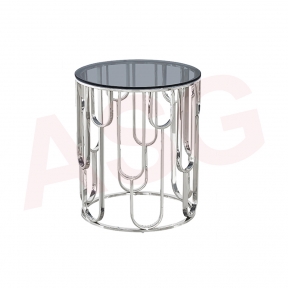 Eclipse Range Side Table Chrome