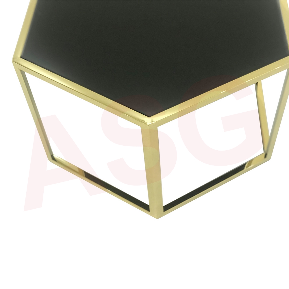Eclipse Range Golden Hexagon Nest of Tables (2/S)