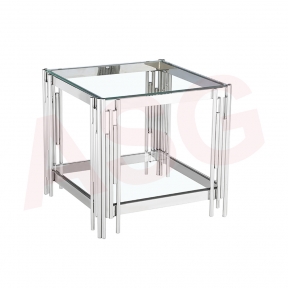 Eclipse Range Side Table Chrome