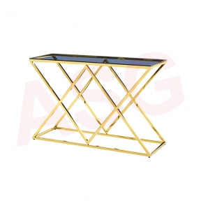 Eclipse Range Console Table Gold
