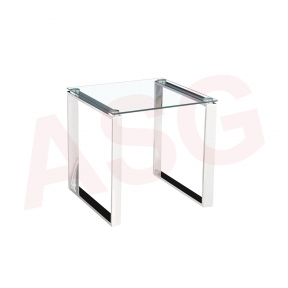 Eclipse Range  Side Table Chrome
