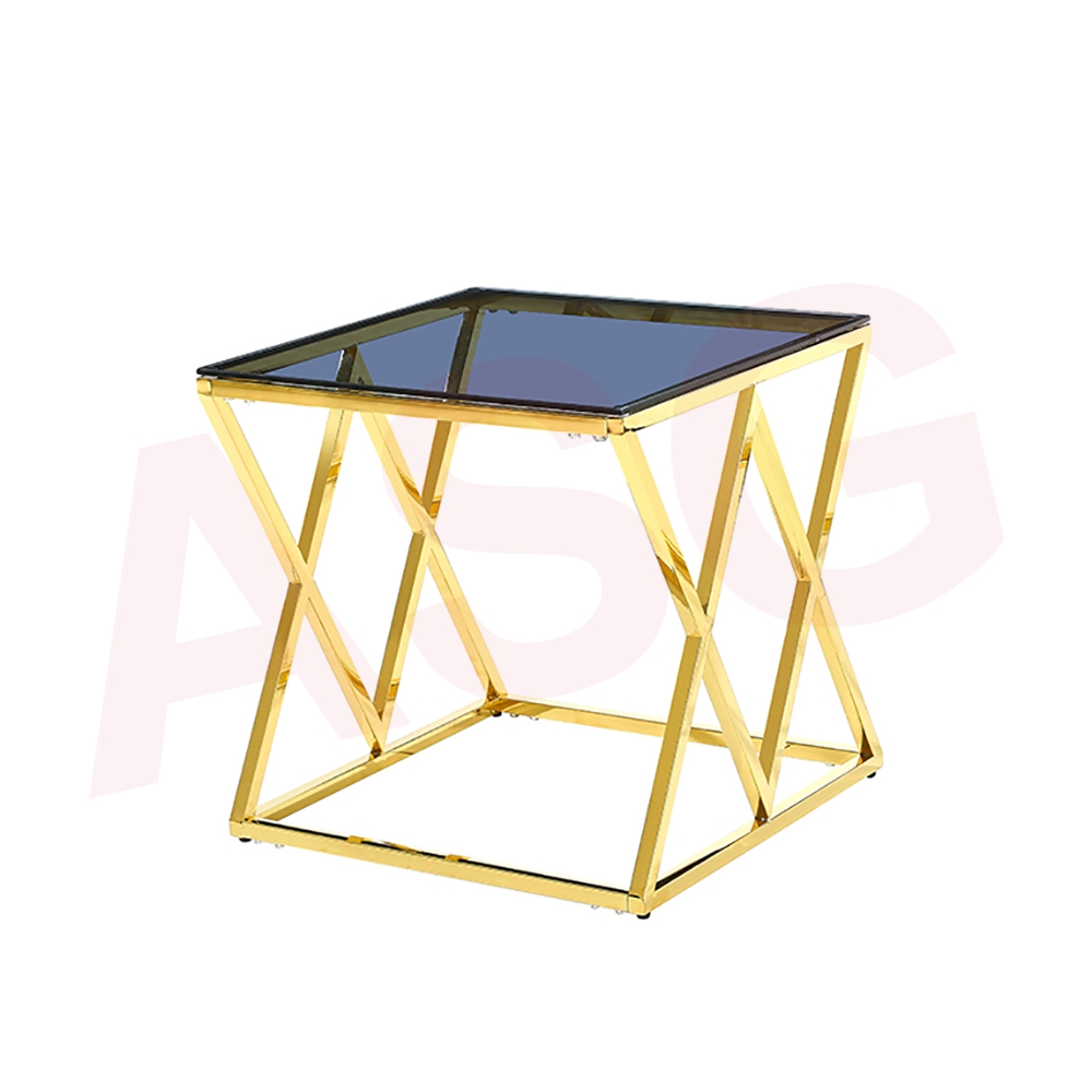 Eclipse Range Side Table Gold