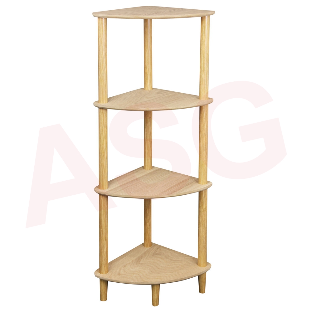 Mason 4 Tiier Corner Shelf