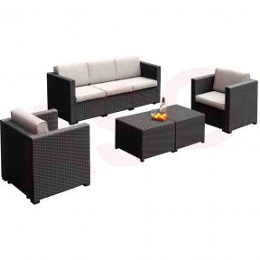 5 Seater Garden Sofa Set