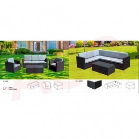 4 Seater Garden Sofa Set