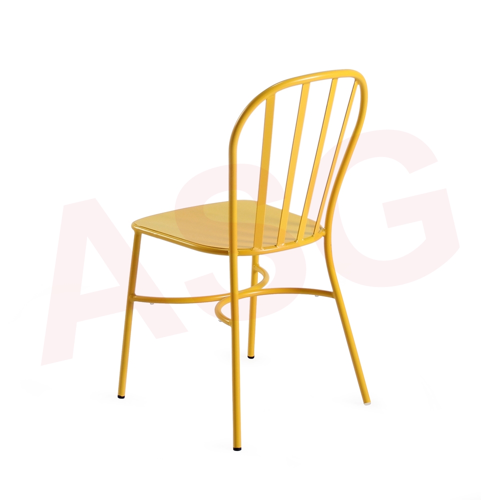 Café style Retro aluminum Dining Chair