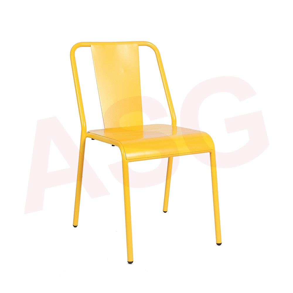 Café style Retro aluminum Dining Chair