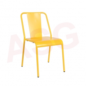 Café style Retro aluminum Dining Chair