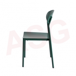 Café style Retro aluminum Dining Chair